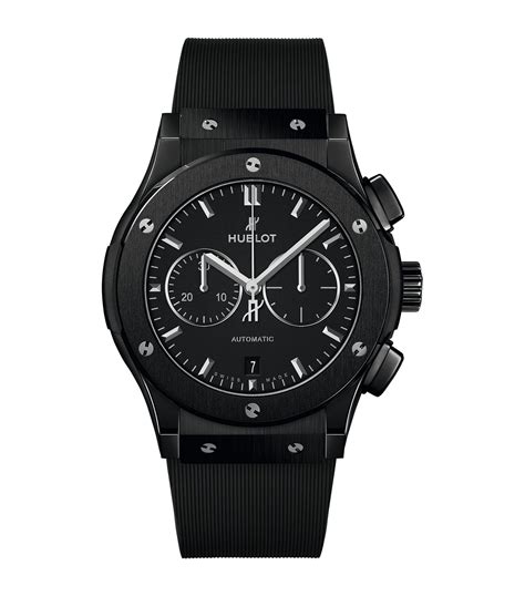 hublot black watches|Hublot black magic 42mm.